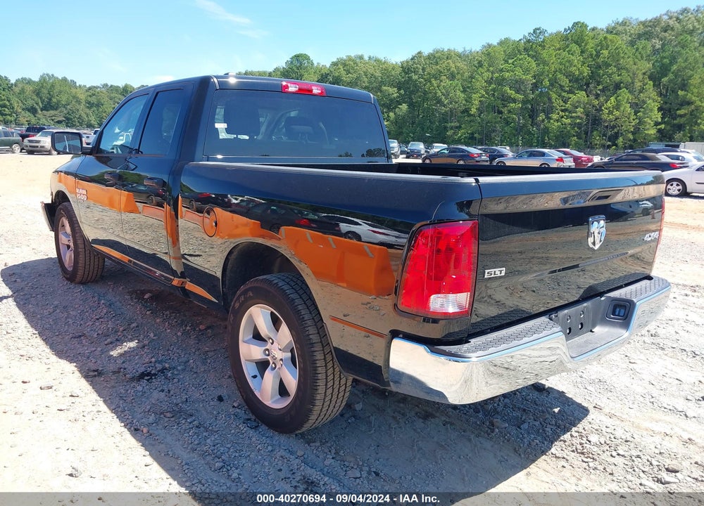2024 RAM 1500 CLASSIC SLT QUAD CAB 4X4 6'4 BOX VIN: 1C6RR7GG1RS156324