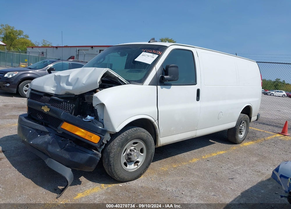 2021 CHEVROLET EXPRESS CARGO RWD 2500 REGULAR WHEELBASE WT VIN: 1GCWGAFP9M1146719