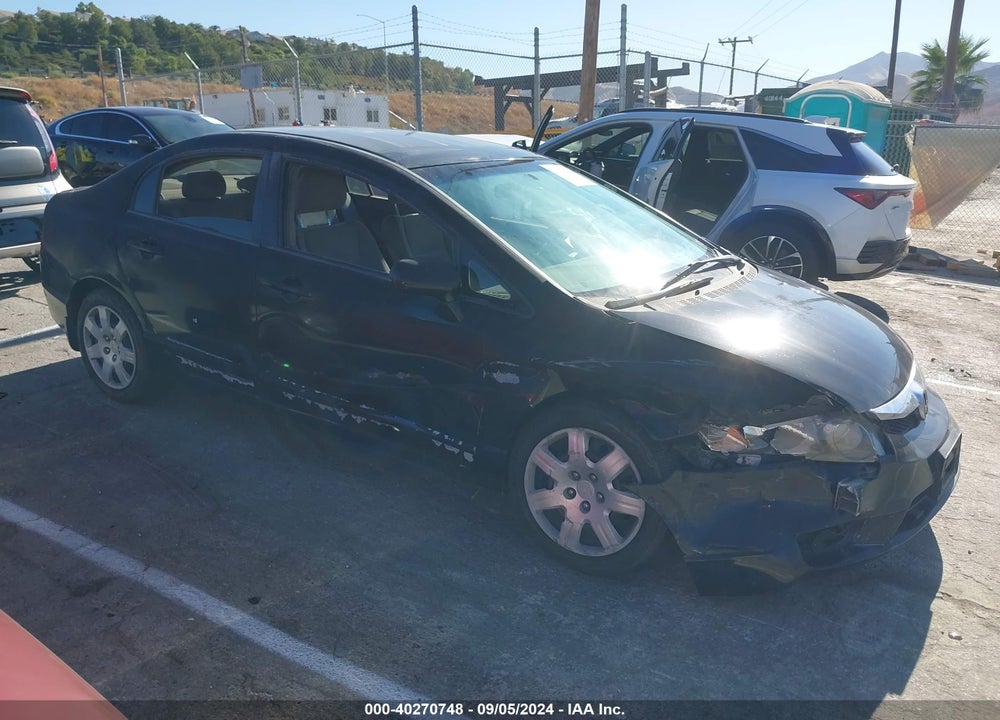 2010 HONDA CIVIC LX VIN: 19XFA1F52AE021585