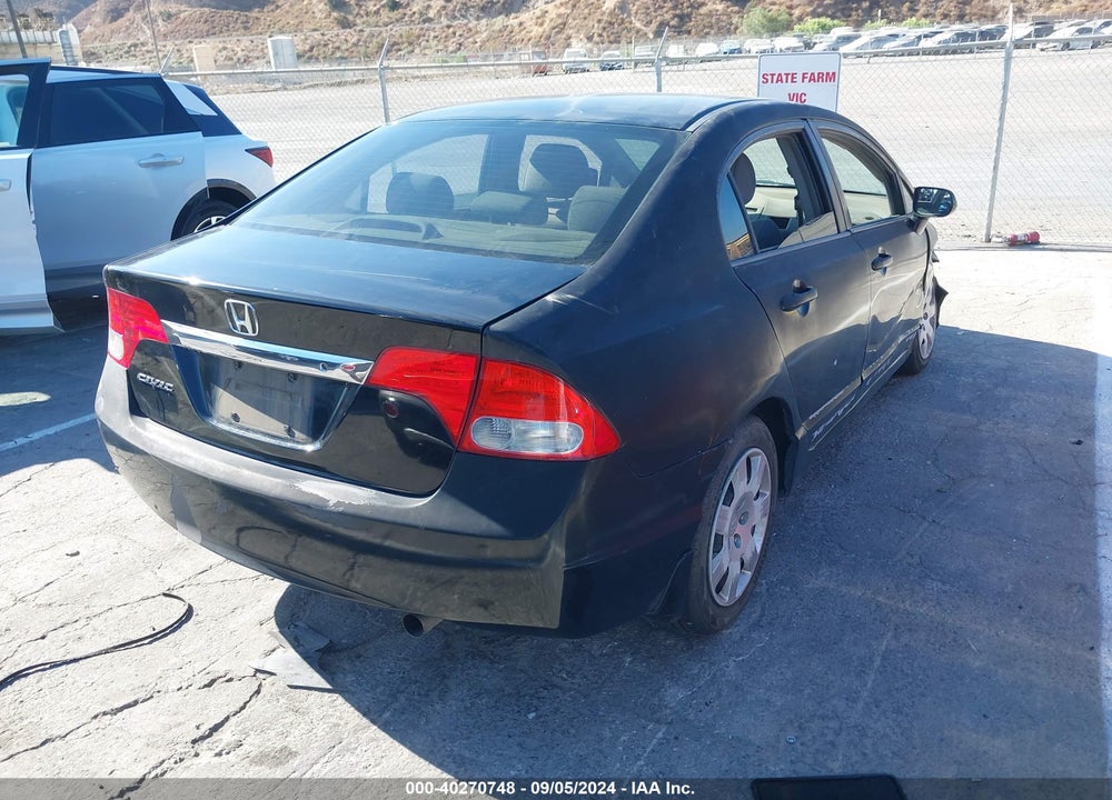 2010 HONDA CIVIC LX VIN: 19XFA1F52AE021585