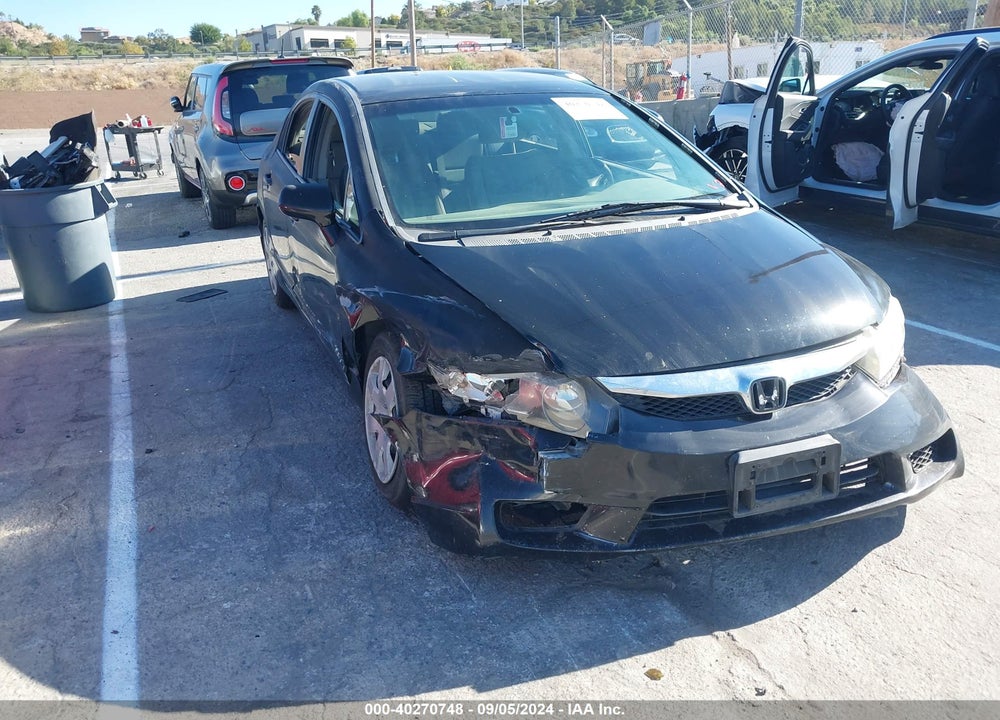 2010 HONDA CIVIC LX VIN: 19XFA1F52AE021585