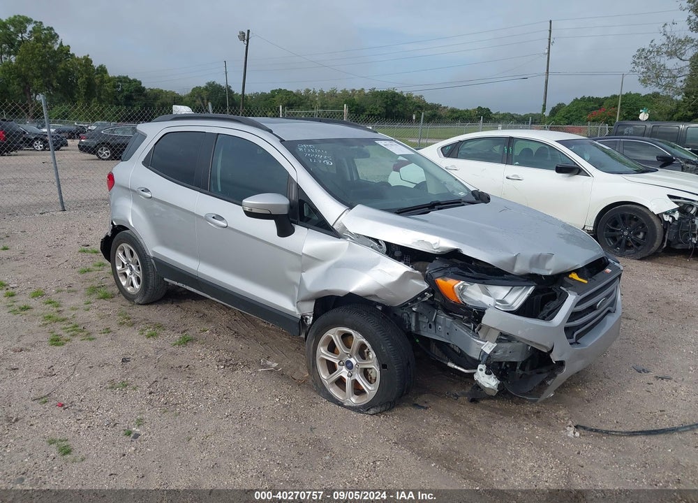 2021 FORD ECOSPORT SE VIN: MAJ3S2GE0MC406276
