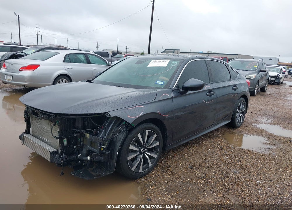 2022 HONDA CIVIC EX VIN: 2HGFE1F72NH311116