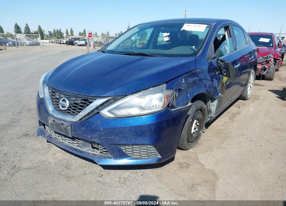 2018 NISSAN SENTRA SV VIN: 3N1AB7AP7JY291335