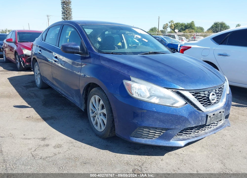 2018 NISSAN SENTRA SV VIN: 3N1AB7AP7JY291335