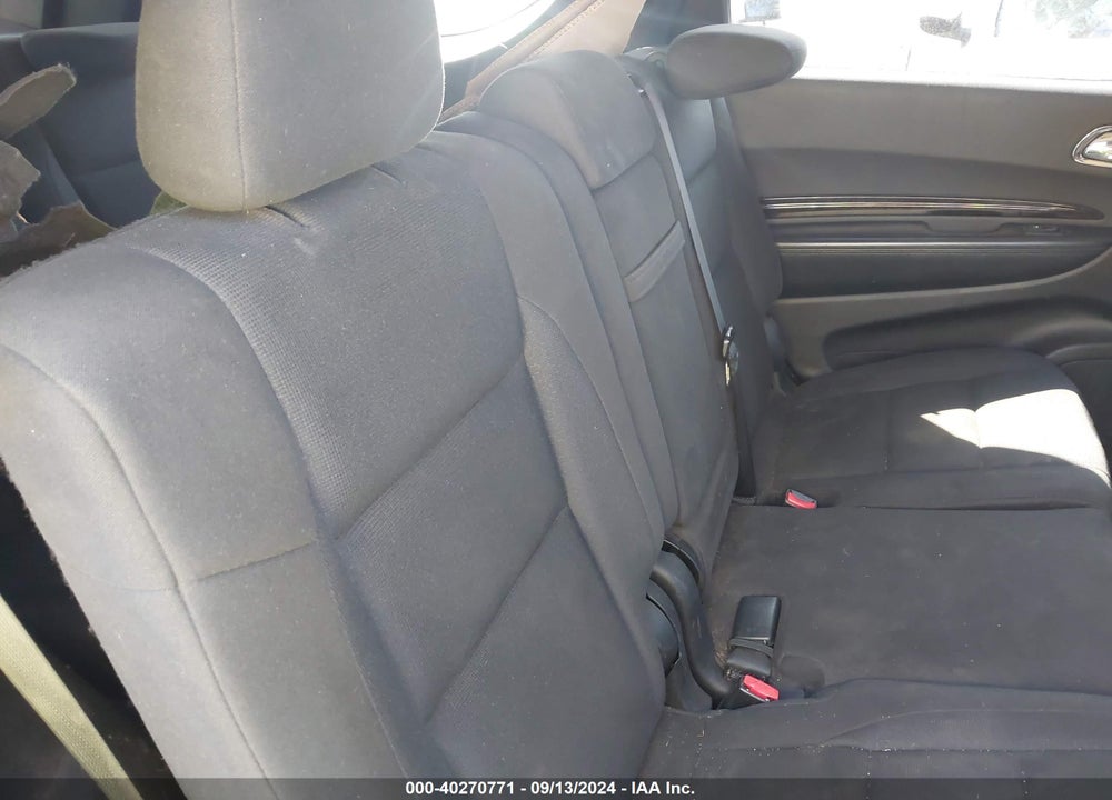 2011 DODGE DURANGO CREW VIN: 1D4RE4GG8BC705037
