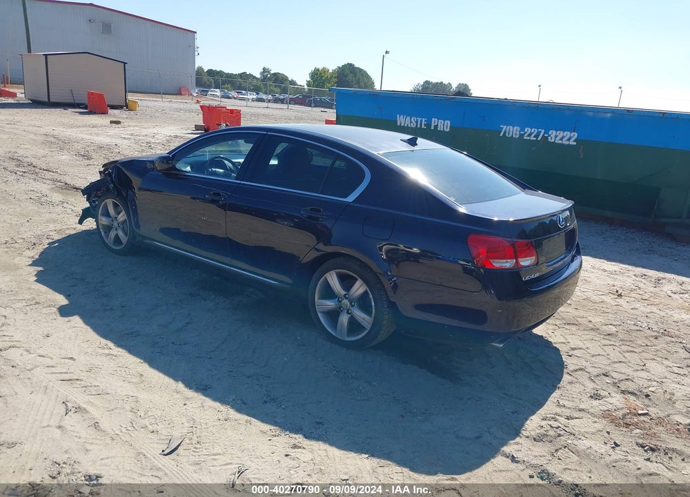 2007 LEXUS GS 350 VIN: JTHBE96S670021595