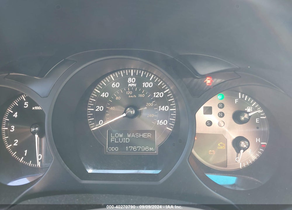 2007 LEXUS GS 350 VIN: JTHBE96S670021595