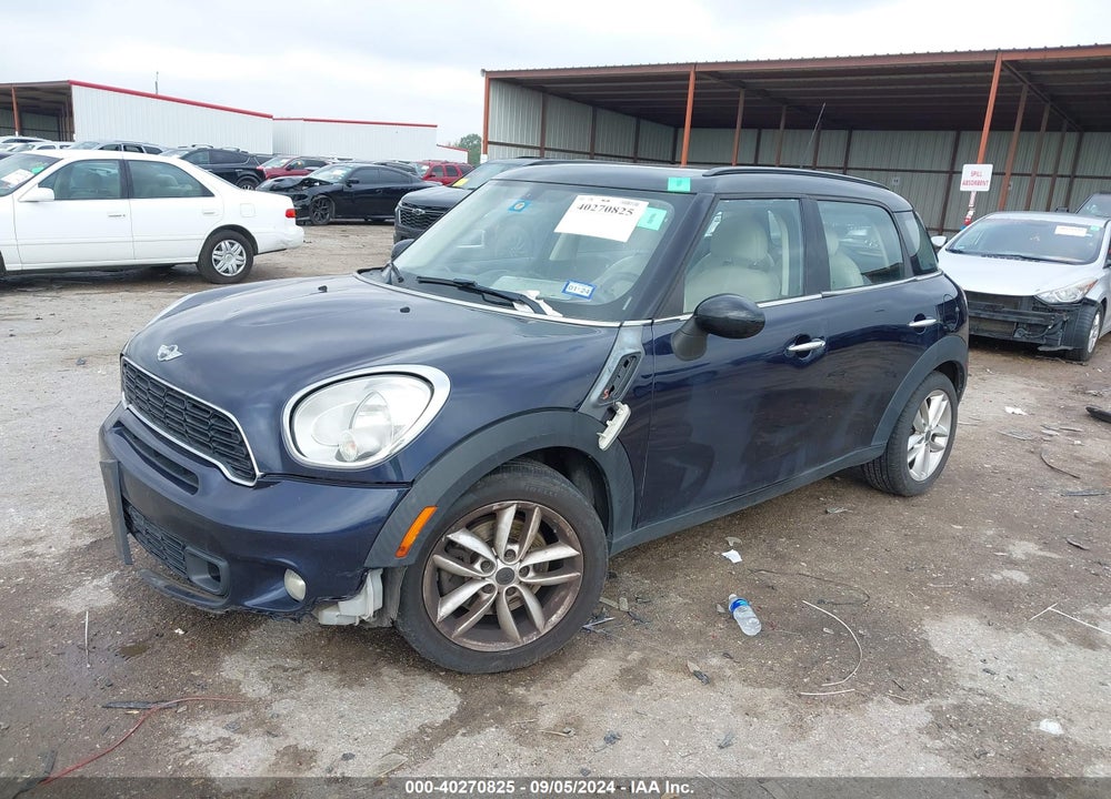 2012 MINI COOPER COUNTRYMAN S VIN: WMWZC3C52CWL81954