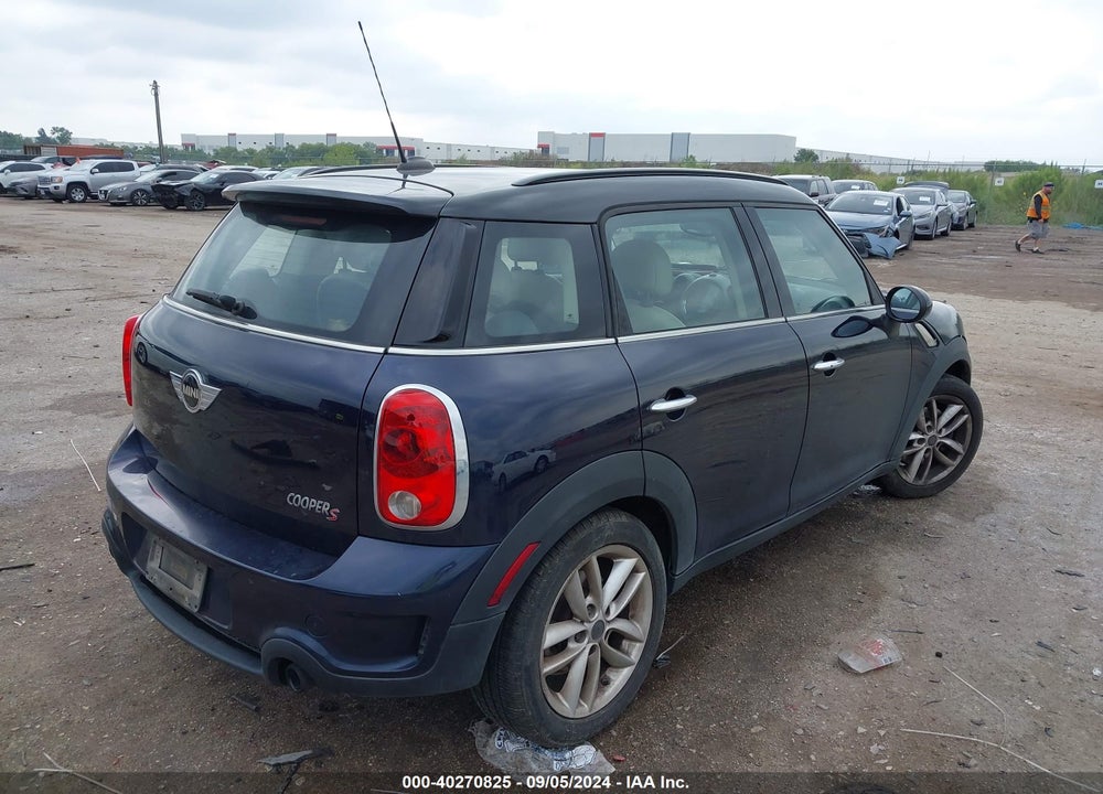 2012 MINI COOPER COUNTRYMAN S VIN: WMWZC3C52CWL81954