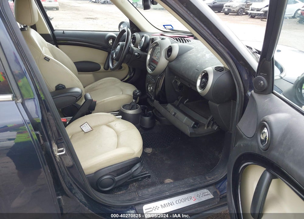 2012 MINI COOPER COUNTRYMAN S VIN: WMWZC3C52CWL81954