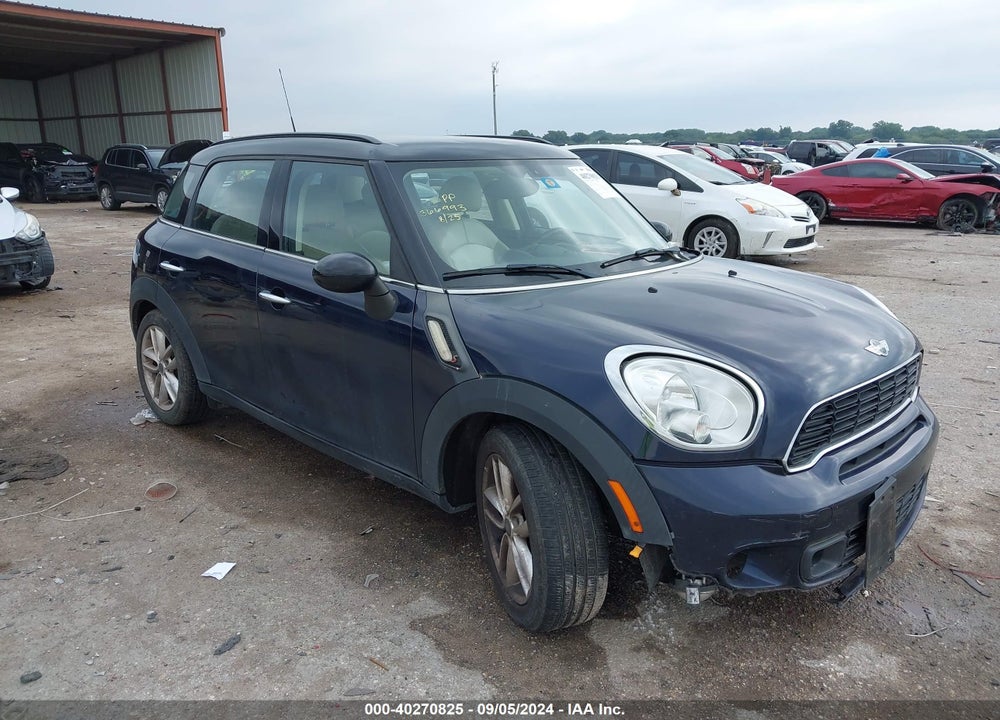 2012 MINI COOPER COUNTRYMAN S VIN: WMWZC3C52CWL81954