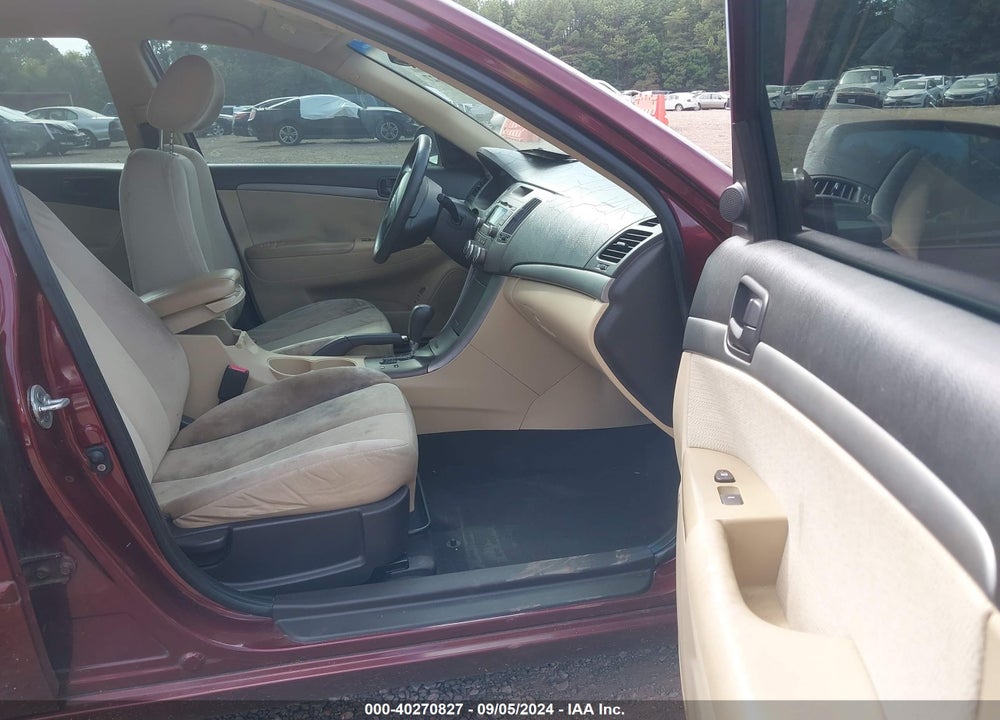 2010 HYUNDAI SONATA GLS VIN: 5NPET4AC4AH605740