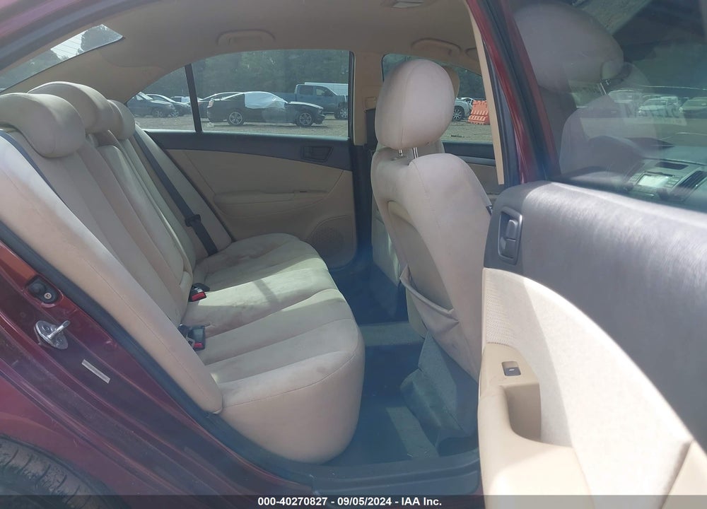 2010 HYUNDAI SONATA GLS VIN: 5NPET4AC4AH605740