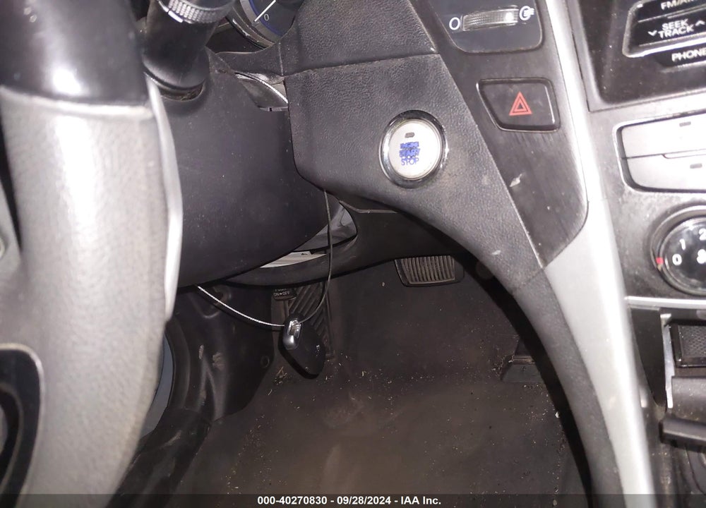 2012 HYUNDAI SONATA SE VIN: 5NPEC4AC8CH391581