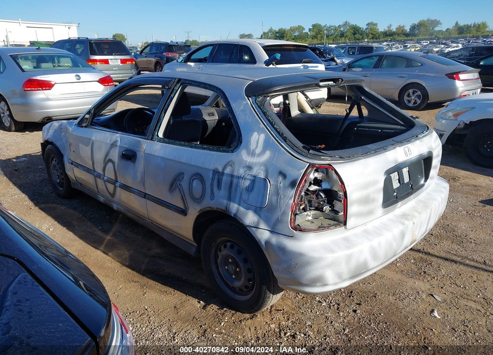 2000 HONDA CIVIC CX VIN: 2HGEJ6422YH103883