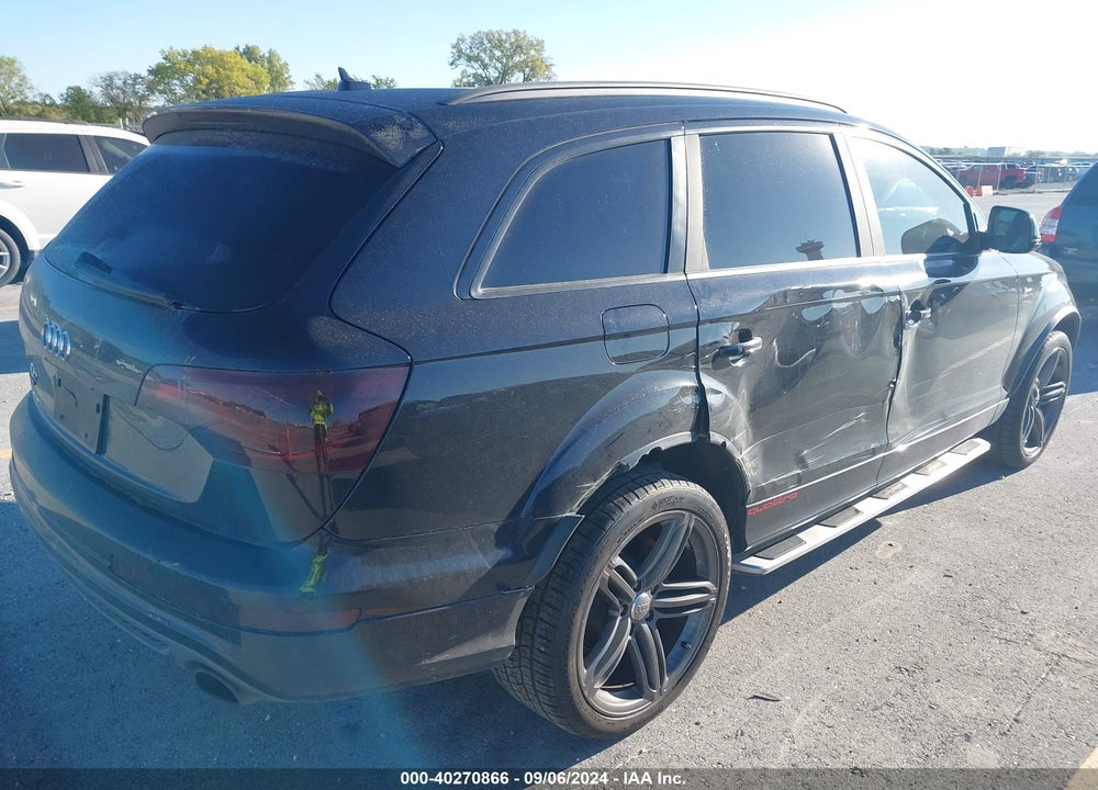 2013 AUDI Q7 3.0T S LINE PRESTIGE VIN: WA1DGAFE8DD012962