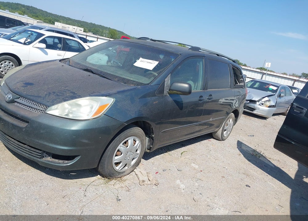 2004 TOYOTA SIENNA LE VIN: 5TDZA23C54S073549