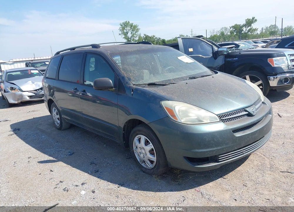 2004 TOYOTA SIENNA LE VIN: 5TDZA23C54S073549