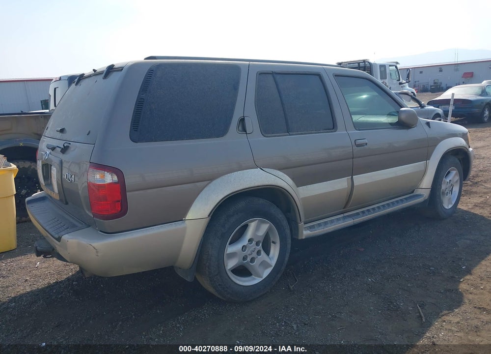 2001 INFINITI QX4 LUXURY VIN: JNRDR09YX1W223886