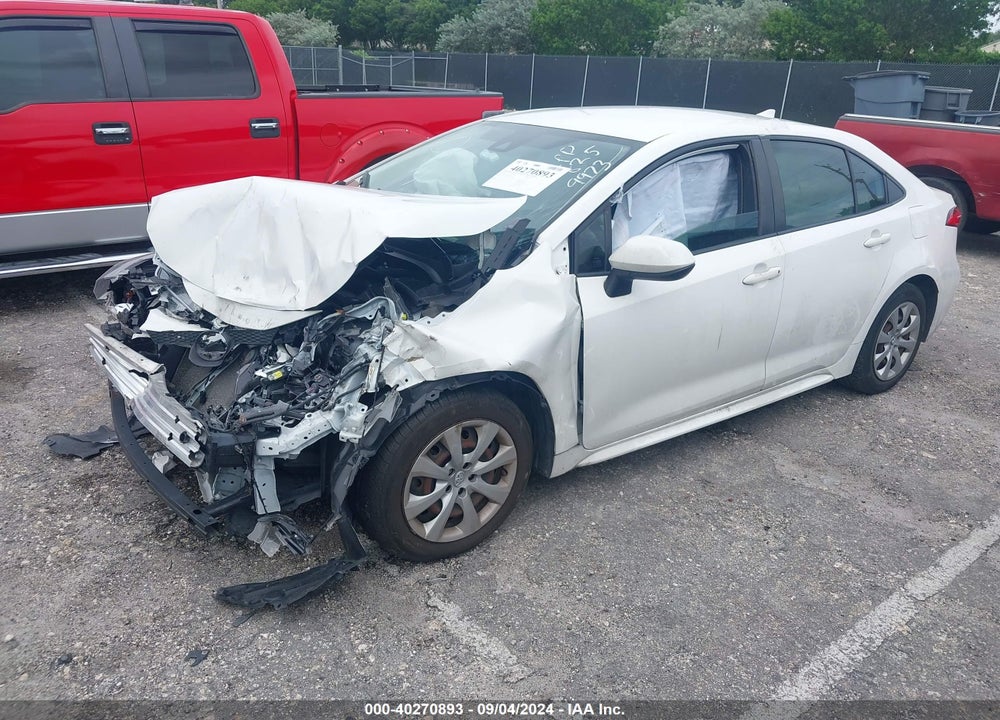 2020 TOYOTA COROLLA LE VIN: JTDEPRAEXLJ029973