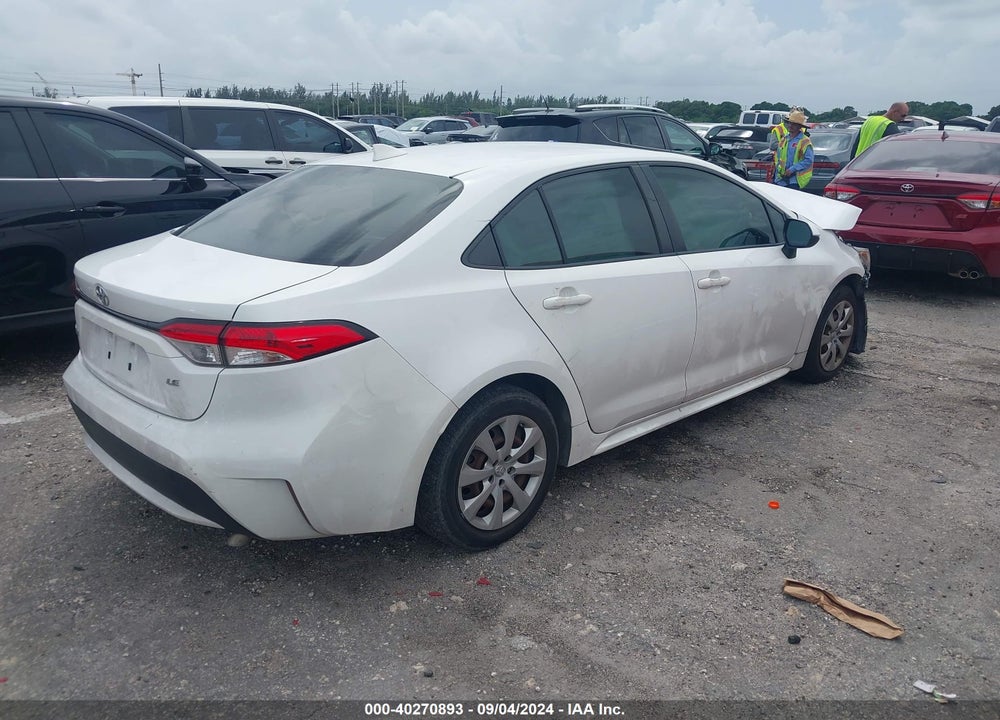 2020 TOYOTA COROLLA LE VIN: JTDEPRAEXLJ029973