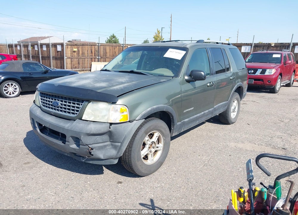 2002 FORD EXPLORER XLT VIN: 1FMZU73W62ZA91998