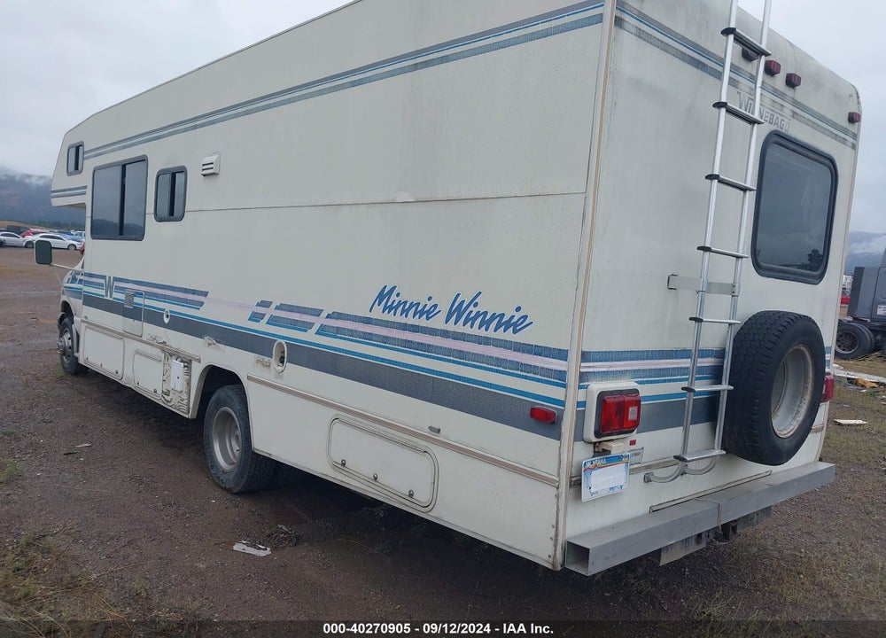 1993 WINNEBAGO MINNIE WINNIE VIN: 1FDKE30G4PHA80578