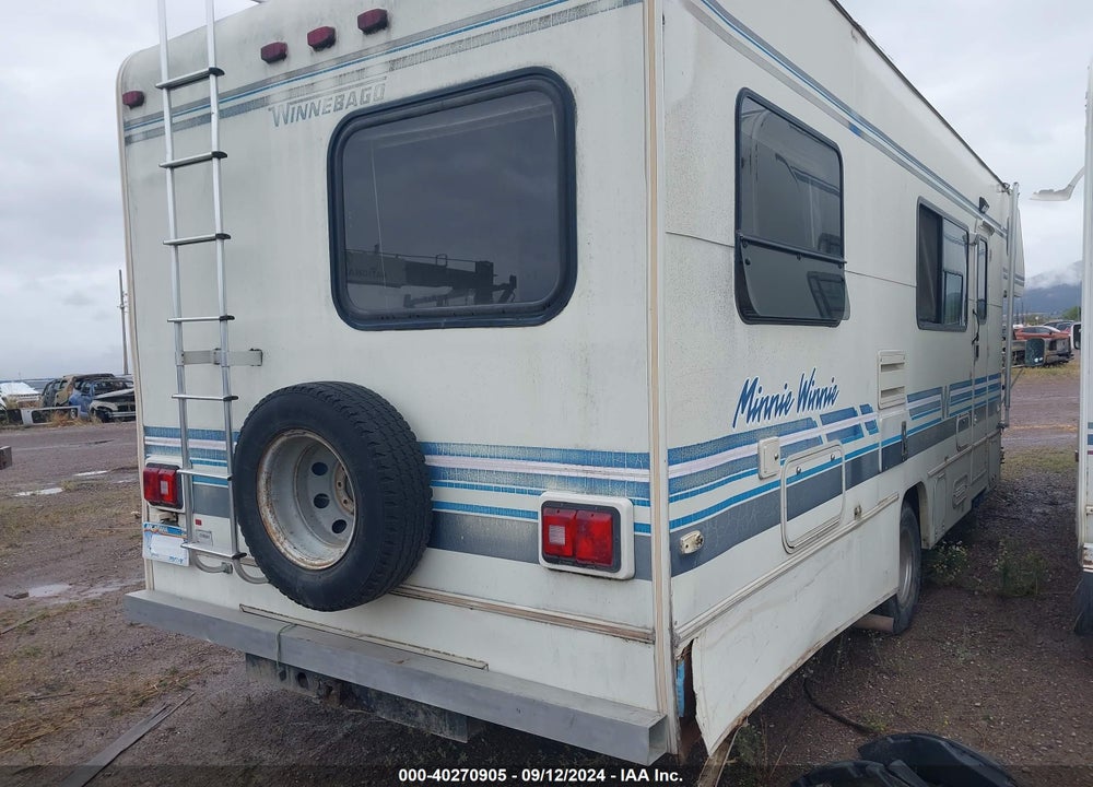 1993 WINNEBAGO MINNIE WINNIE VIN: 1FDKE30G4PHA80578