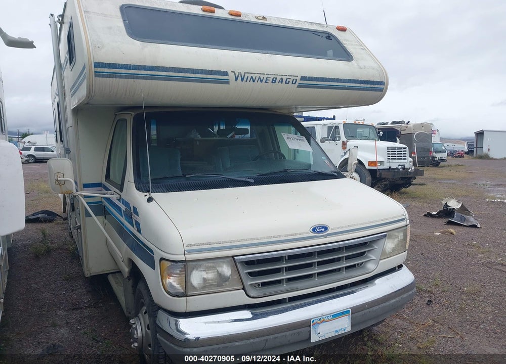 1993 WINNEBAGO MINNIE WINNIE VIN: 1FDKE30G4PHA80578