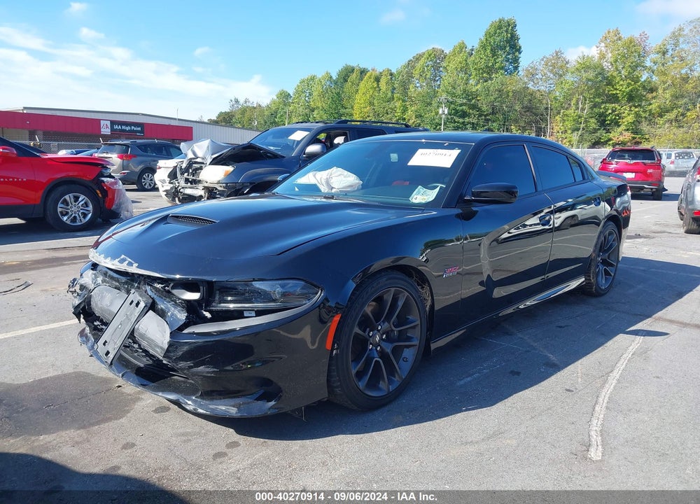 2022 DODGE CHARGER SCAT PACK VIN: 2C3CDXGJXNH268022
