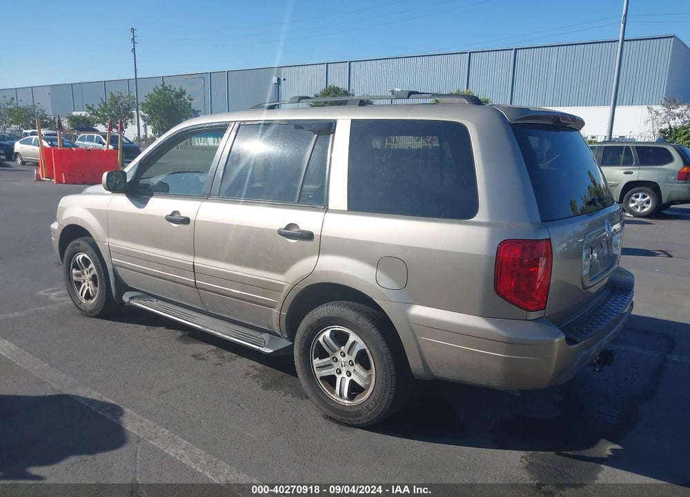 2004 HONDA PILOT EX-L VIN: 2HKYF18584H569680