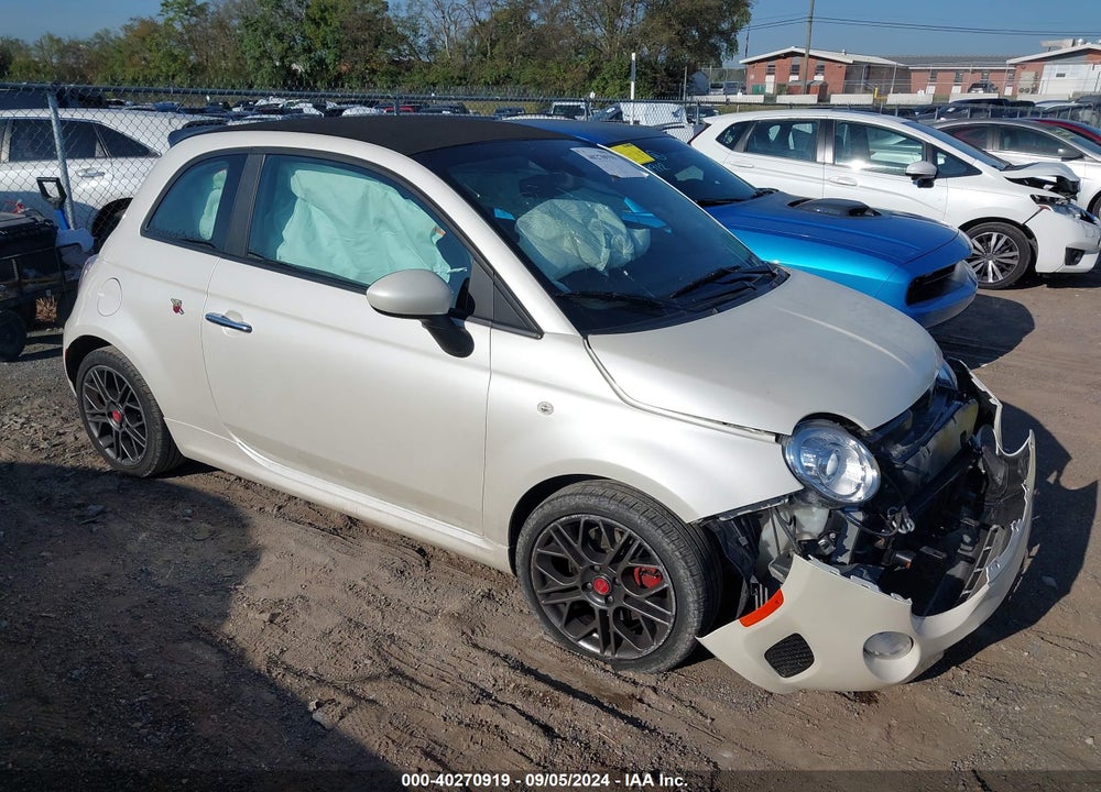 2018 FIAT 500C ABARTH VIN: 3C3CFFJHXJT377799