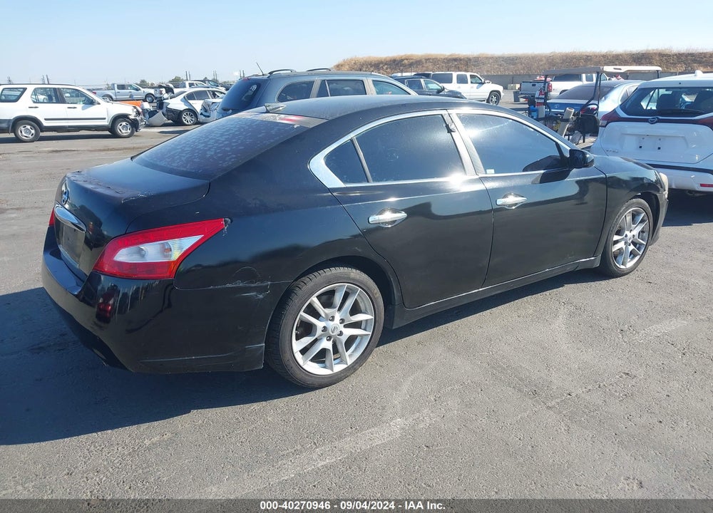 2009 NISSAN MAXIMA 3.5 S VIN: 1N4AA51E69C827804