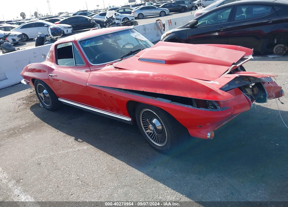 1965 CHEVROLET CORVETTE VIN: 0000194675S123451