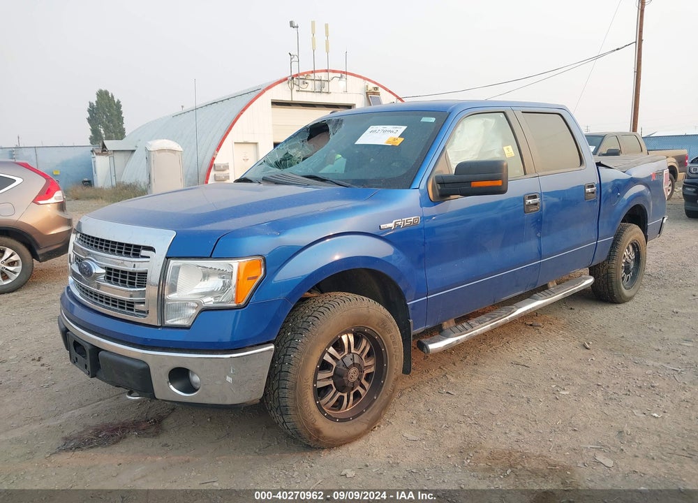 2014 FORD F-150 XLT VIN: 1FTFW1EF3EFB90358