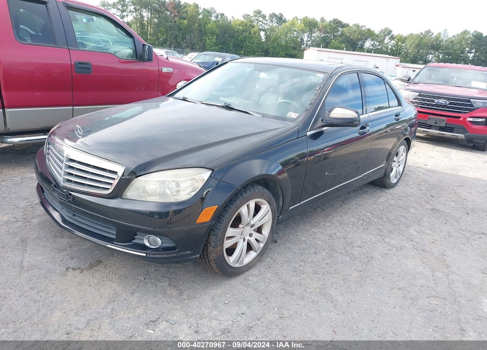 2008 MERCEDES-BENZ C 300 LUXURY/SPORT VIN: WDDGF54X28F040788