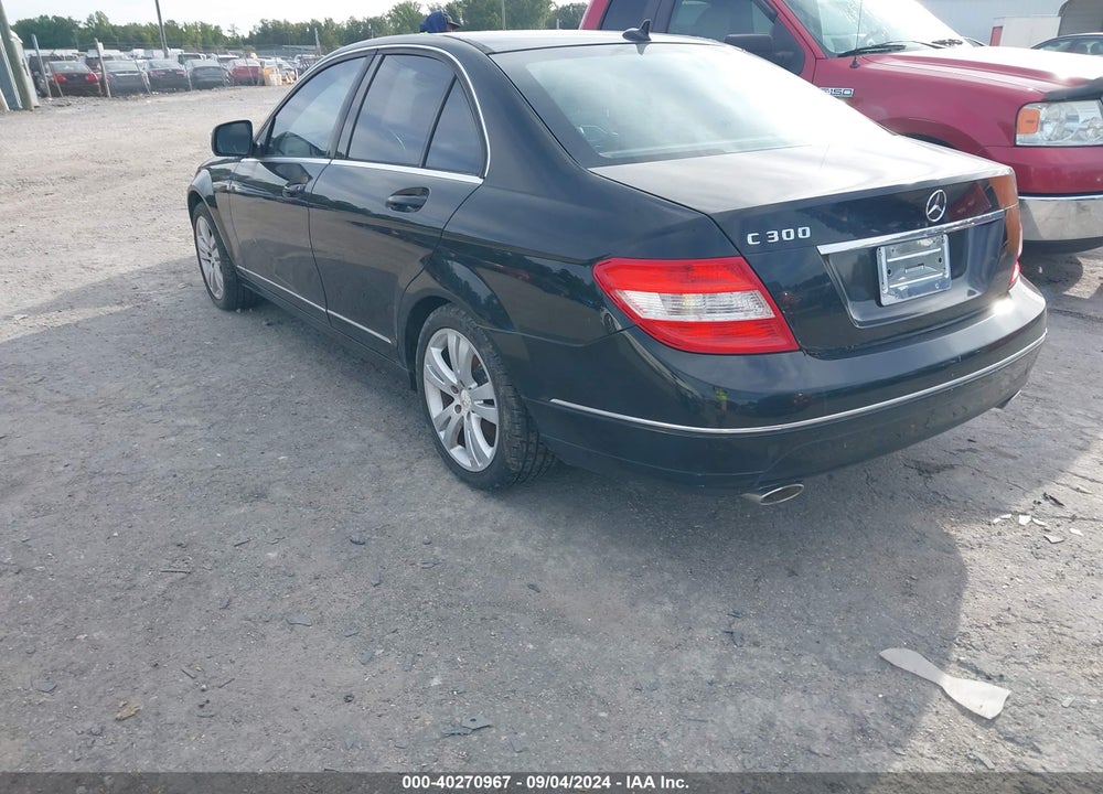 2008 MERCEDES-BENZ C 300 LUXURY/SPORT VIN: WDDGF54X28F040788