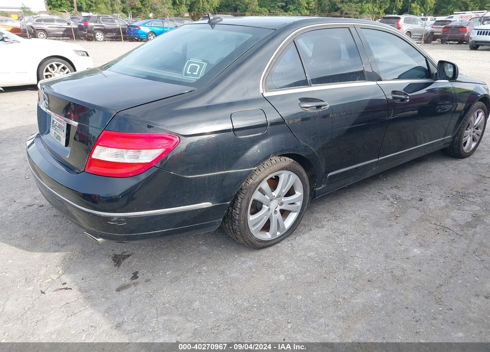 2008 MERCEDES-BENZ C 300 LUXURY/SPORT VIN: WDDGF54X28F040788