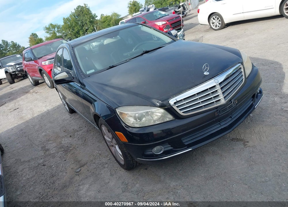 2008 MERCEDES-BENZ C 300 LUXURY/SPORT VIN: WDDGF54X28F040788