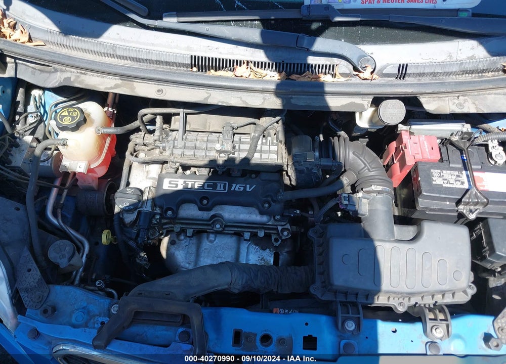 2013 CHEVROLET SPARK LS AUTO VIN: KL8CB6S92DC612770