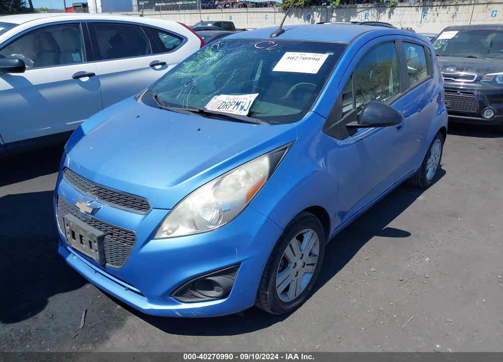 2013 CHEVROLET SPARK LS AUTO VIN: KL8CB6S92DC612770