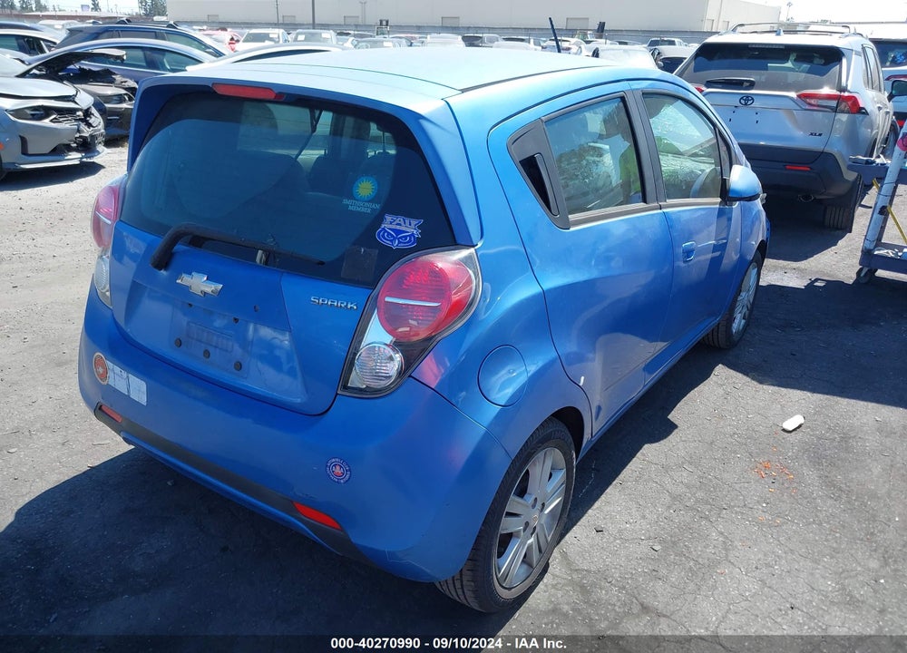 2013 CHEVROLET SPARK LS AUTO VIN: KL8CB6S92DC612770