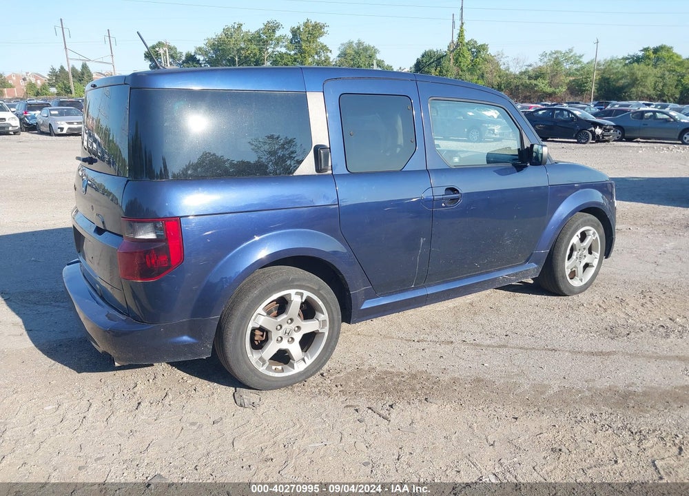 2008 HONDA ELEMENT SC VIN: 5J6YH18978L017418