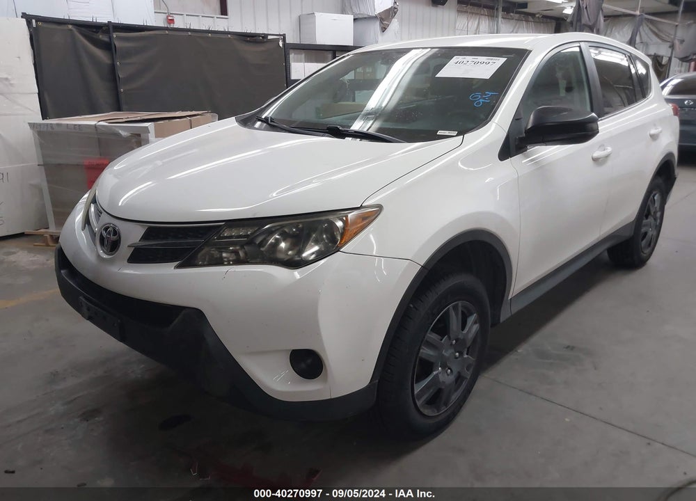 2013 TOYOTA RAV4 LE VIN: 2T3BFREV7DW039301