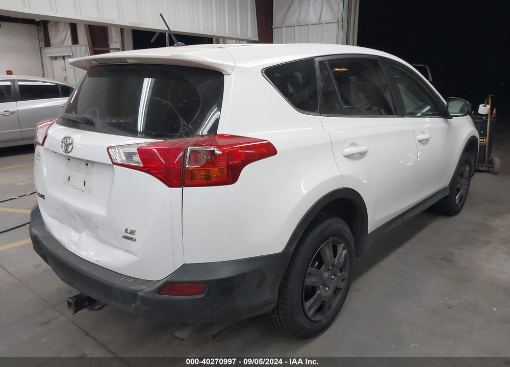 2013 TOYOTA RAV4 LE VIN: 2T3BFREV7DW039301