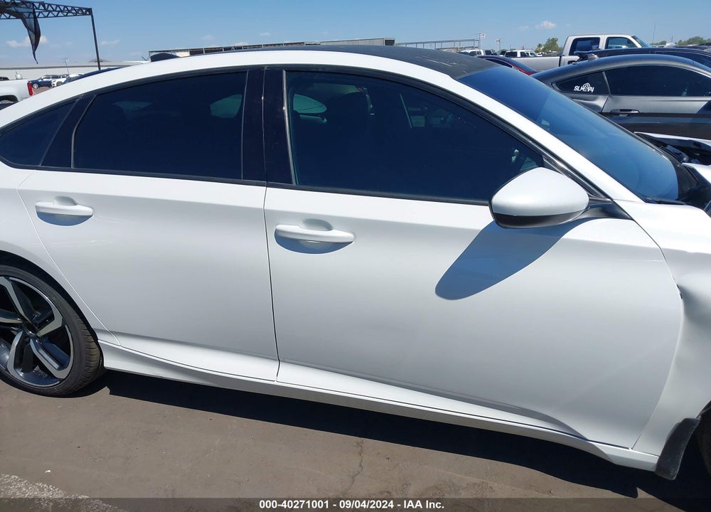 2019 HONDA ACCORD SPORT VIN: 1HGCV1F3XKA031485