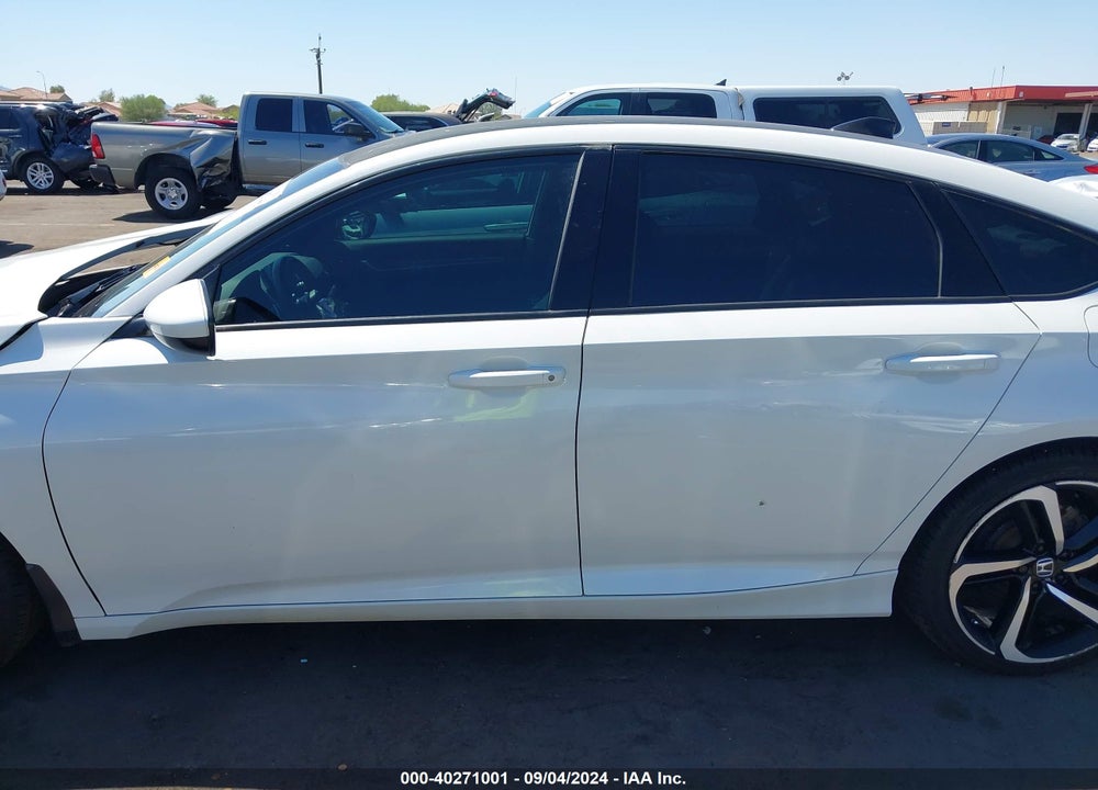 2019 HONDA ACCORD SPORT VIN: 1HGCV1F3XKA031485