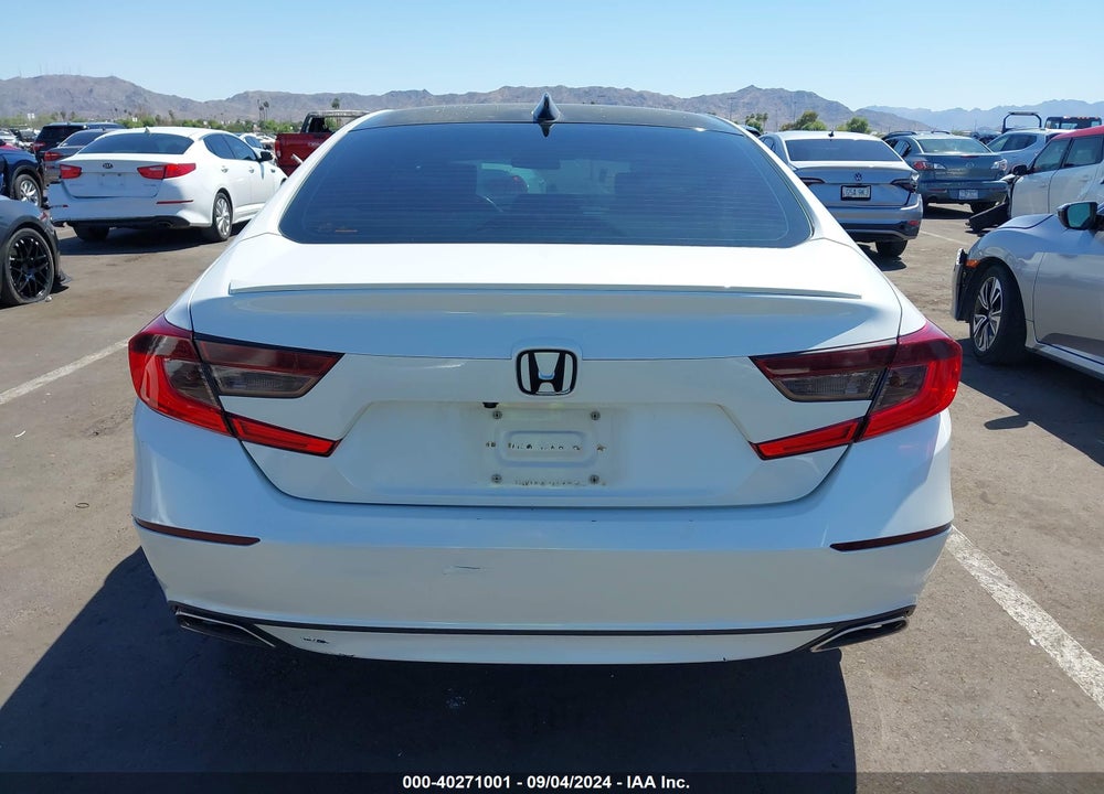 2019 HONDA ACCORD SPORT VIN: 1HGCV1F3XKA031485