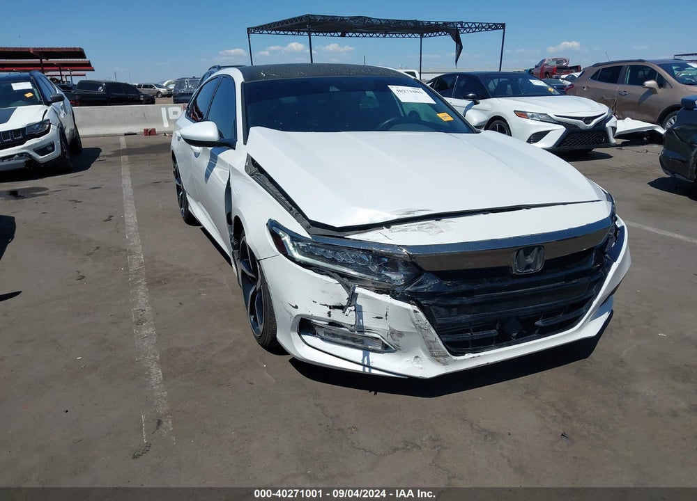 2019 HONDA ACCORD SPORT VIN: 1HGCV1F3XKA031485